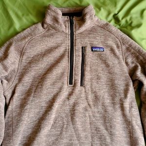 Patagonia fleece 1/4 zip pullover